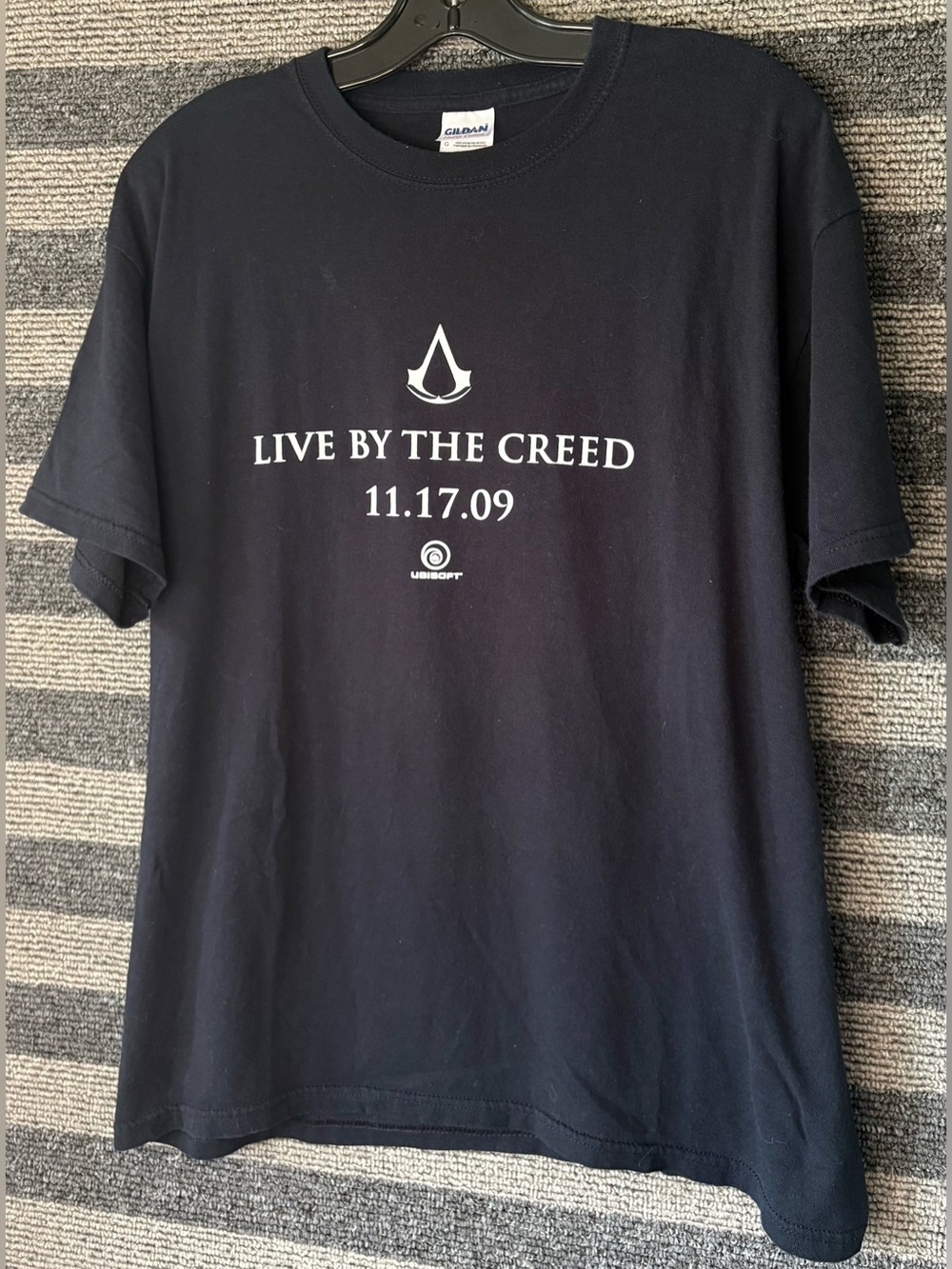 2009 Ubisoft Assassin’s Creed II Video Game Release Promo T-Shirt Large EUC